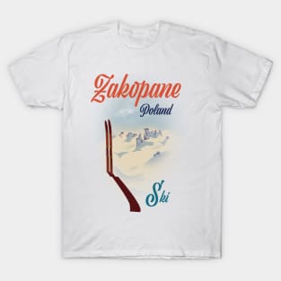 Zakopane Poland ski T-Shirt